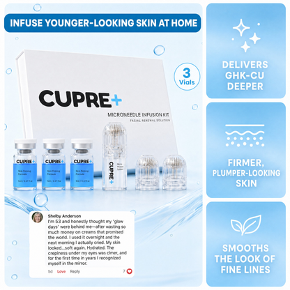 The Most Advanced GHK-Cu Infusion System for Firmer Skin